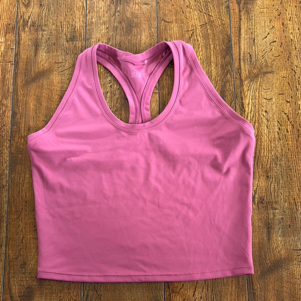 Better bodies  Pink Tank Top